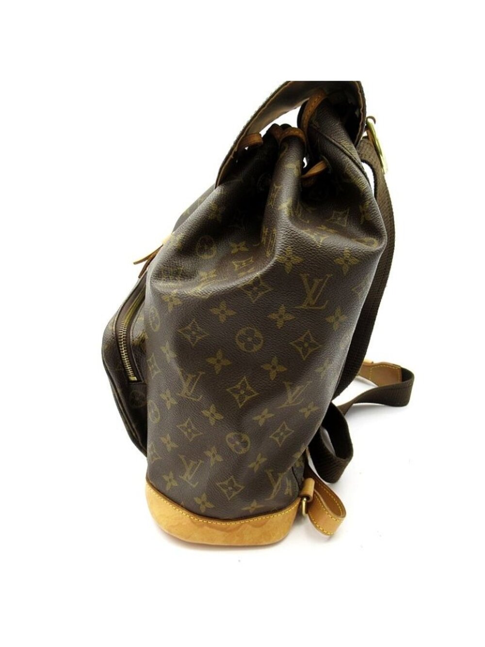 Louis Vuitton Montsouris GM Monogram Backpack Brown - Picture 3 of 7